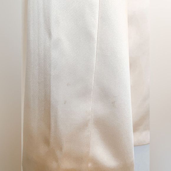 ZARA WOMAN NWT FW22 VANILLA SATIN EFFECT DRESS 8342/230/014 - Picture 7 of 14